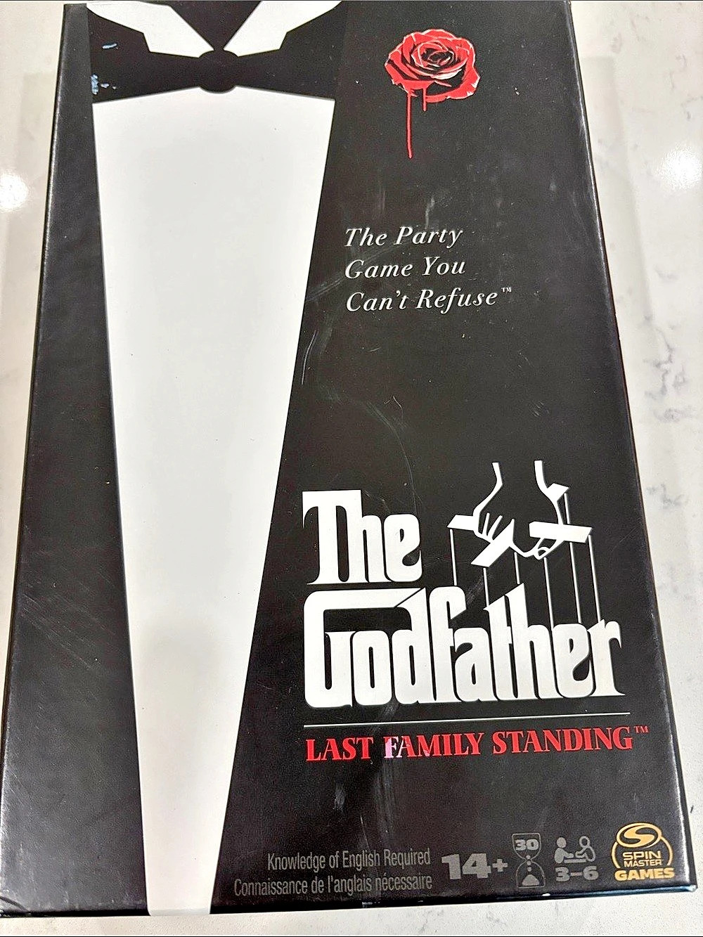 Spin Master Games The Godfather: Last Family Standing Board Game Party Edition